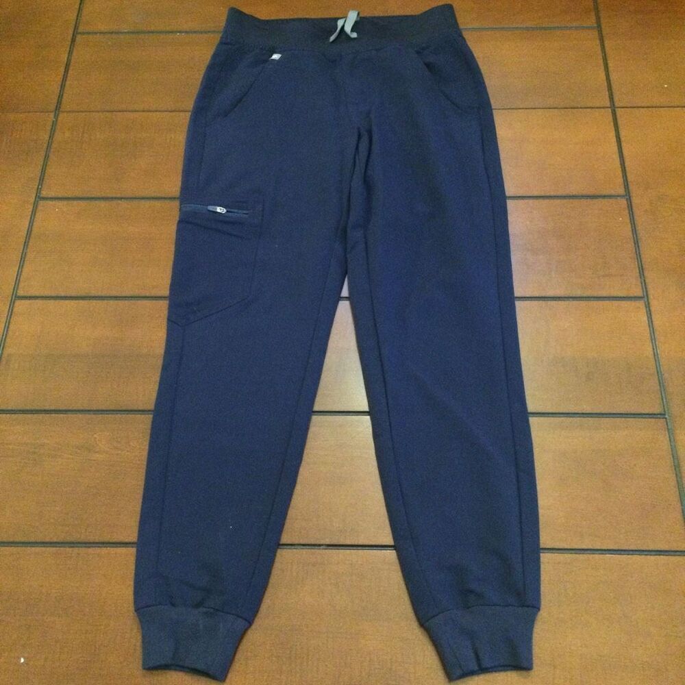 Figs scrub bottoms high waisted Zamora xxs/p navy